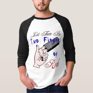 Zwei Finger Felsen! T-Shirt