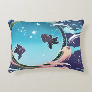 Zwei Fische Dekokissen