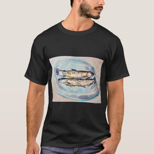 Zwei Fische für Dich T-Shirt (Vorderseite)
