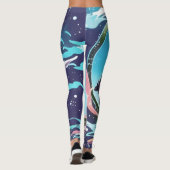 Zwei Fische Leggings (Rückseite)