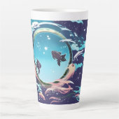 Zwei Fische Milchtasse (Vorderseite)