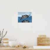 Zwei Fische Poster (Küche)