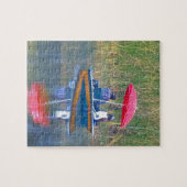 Zwei Fischer in dem See Puzzle (Horizontal)