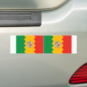 ZWEI Flag Los Angeles Autoaufkleber (Auf Auto)