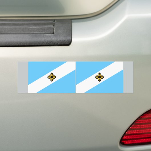 ZWEI Flaggen von Madison Autoaufkleber (Auf Auto)