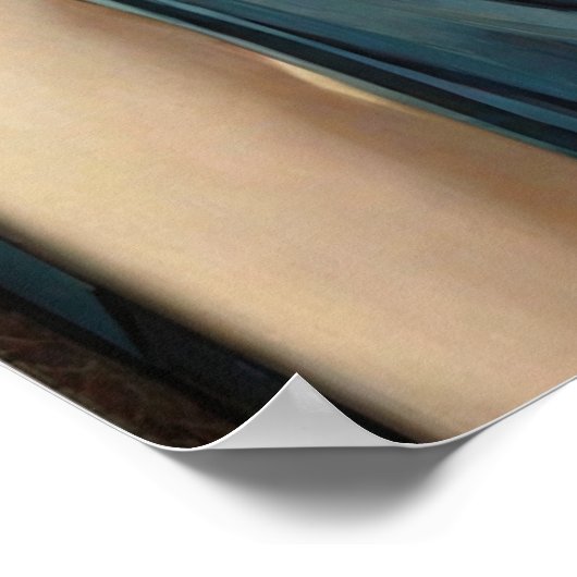 Zwei Flappern mit Schulterkleider Poster (Ecke)