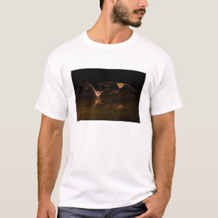 Zwei Fledermäuse fliegen über Wasser, Arizona T-Shirt