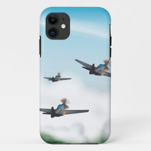 Zwei Flugzeuge des Zweiten Weltkrieges iPhone 11 Hülle