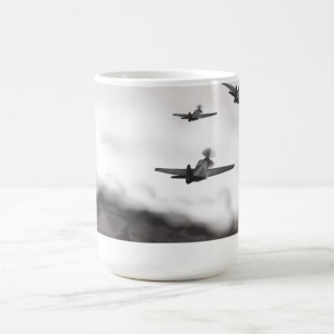 Zwei Flugzeuge des Zweiten Weltkrieges Kaffeetasse