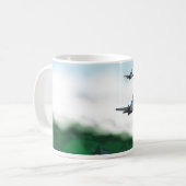 Zwei Flugzeuge des Zweiten Weltkrieges Kaffeetasse (Vorderseite Links)
