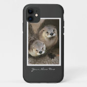 Zwei Fluss-Otter Case-Mate iPhone Hülle (Rückseite)