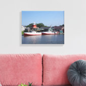 Zwei Flüsse, Leinwand von Wisconsin (Insitu (Wohnzimmer))