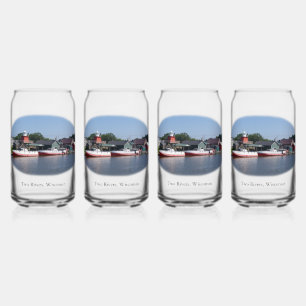 Zwei Flüsse, Wisconsin kann Glas