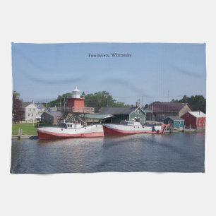 Zwei Flüsse, Wisconsin Küchentücher