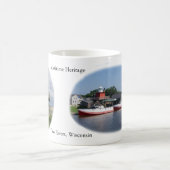 Zwei Flüsse, Wisconsin, maritime Tasse (Mittel)