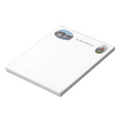 Zwei Flüsse, Wisconsin Notizblock (Rotiert)