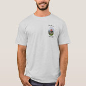 Zwei Flüsse Wisconsin Shirt-Licht T-Shirt (Vorderseite)