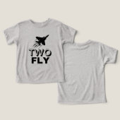 Zwei Fly Fighter Jet zum zweiten Geburtstag (Design Vorderseite & Rückseite)