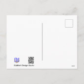 Zwei Flying House Martins DIY Postkarte (Rückseite)