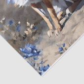 Zwei Fohlen Dekoupage Tissue Paper Seidenpapier (Detail)