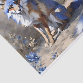 Zwei Fohlen Dekoupage Tissue Paper Seidenpapier (Ausschnitt)