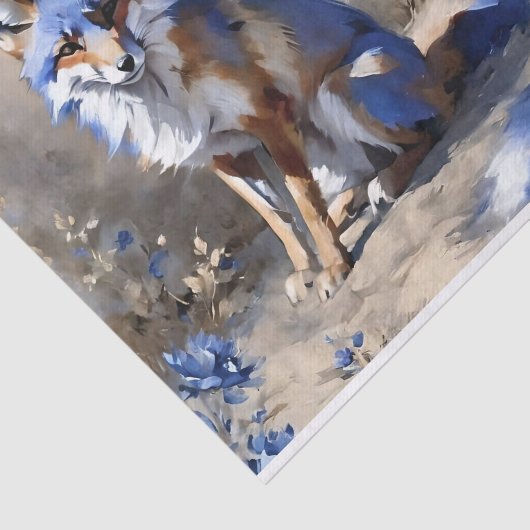 Zwei Fohlen Dekoupage Tissue Paper Seidenpapier (Ausschnitt)