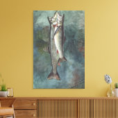 Zwei Forellen Leinwanddruck (Insitu (Wohnzimmer))