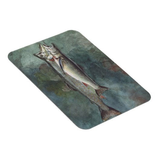 Zwei Forellen Magnet (Rechte Seite)