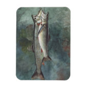 Zwei Forellen Magnet (Vertikal)