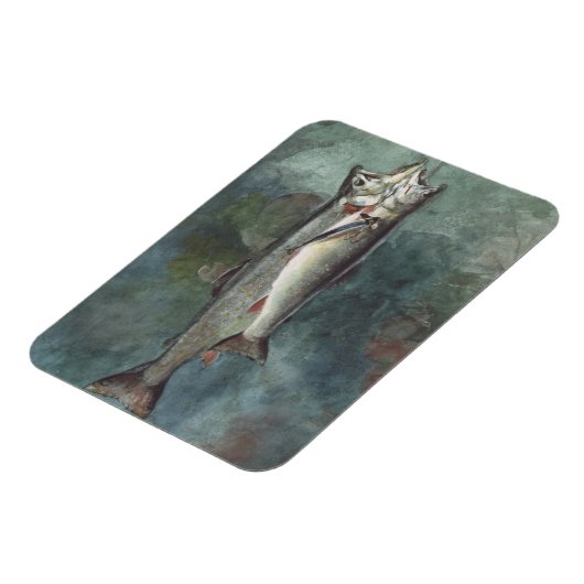 Zwei Forellen Magnet (Linke Seite)