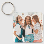 Zwei Foto-Doppelfreunde Schlüsselanhänger (Vorderseite)