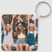 Zwei Foto-Doppelfreunde Schlüsselanhänger (Rückseite)