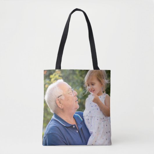Zwei-Foto-Doppelseitig Erstellen Sie Ihr eigenes F Tasche (Vorderseite)
