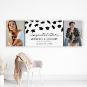 Zwei Foto Double Abschluss Banner