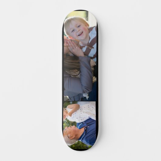 Zwei Foto Erstellen Sie Ihr eigenes Foto Skateboard (Vorderseite)