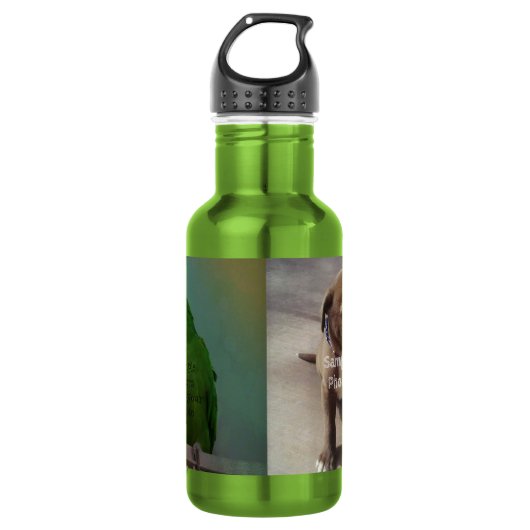 Zwei Foto Wasserflasche (Vorderseite)