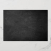 Zwei Foto zum zweiten Geburtstag Folieneinladung (Rückseite)