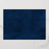 Zwei Foto zum zweiten Geburtstag Folieneinladung (Rückseite)