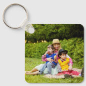 Zwei Fotos | Doppelseitig Schlüsselanhänger (Vorderseite)