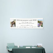 Zwei Fotos Geschäftskontaktinformationen bearbeite Banner (Messeveranstaltung)