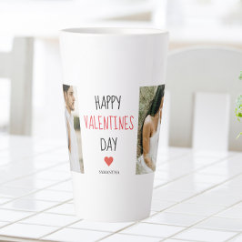 Zwei Fotos | Happy Valentines Day | Couple Gift Milchtasse
