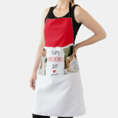 Zwei Fotos | Happy Valentines Day | Couple Gift Schürze (InSitu)