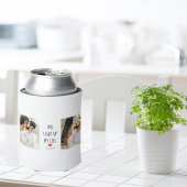 Zwei Fotos | Happy Valentines Day | Romantisches Z Dosenkühler