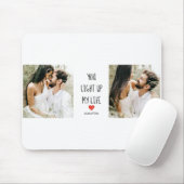 Zwei Fotos | Happy Valentines Day | Romantisches Z Mousepad (Mit Mouse)