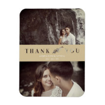 Zwei Fotos Hochzeit Couple Gold Cut Paper Effect