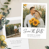 Zwei Fotos Hochzeit Speichern Sie die einladende V Save The Date