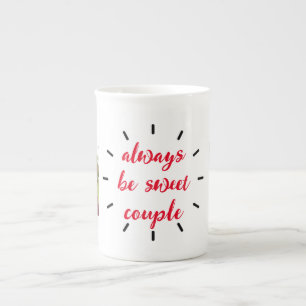 zwei Fotos Liebe bei First Lächelvalentine Porzellantasse