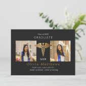 Zwei Fotos nähren MSN Black Gold Insignien (Stehend Vorderseite)