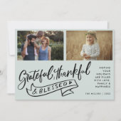 Zwei Fotos Weihnachten (Vorderseite)