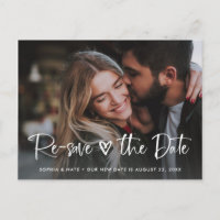 Zwei Fotos | Weißes Herz und Skript Ändern des Dat